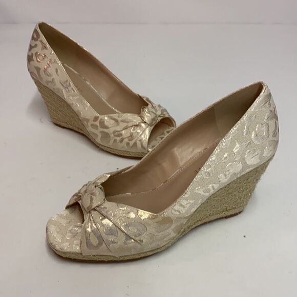 Kelly and Katie Ivala Espadrille Wedge Sandal Size 8.5M A21 - Picture 2 of 12